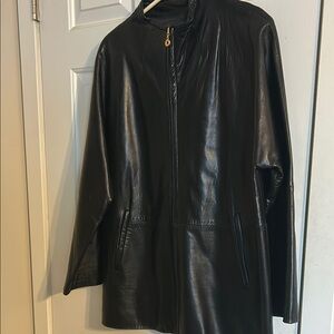 Chic Black Leather Jacket